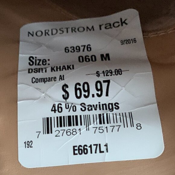 New w/o Box Franco Sarto Kacey Leather Ankle Boot Strap Accent Sz 6M Brown 119B - Picture 9 of 10